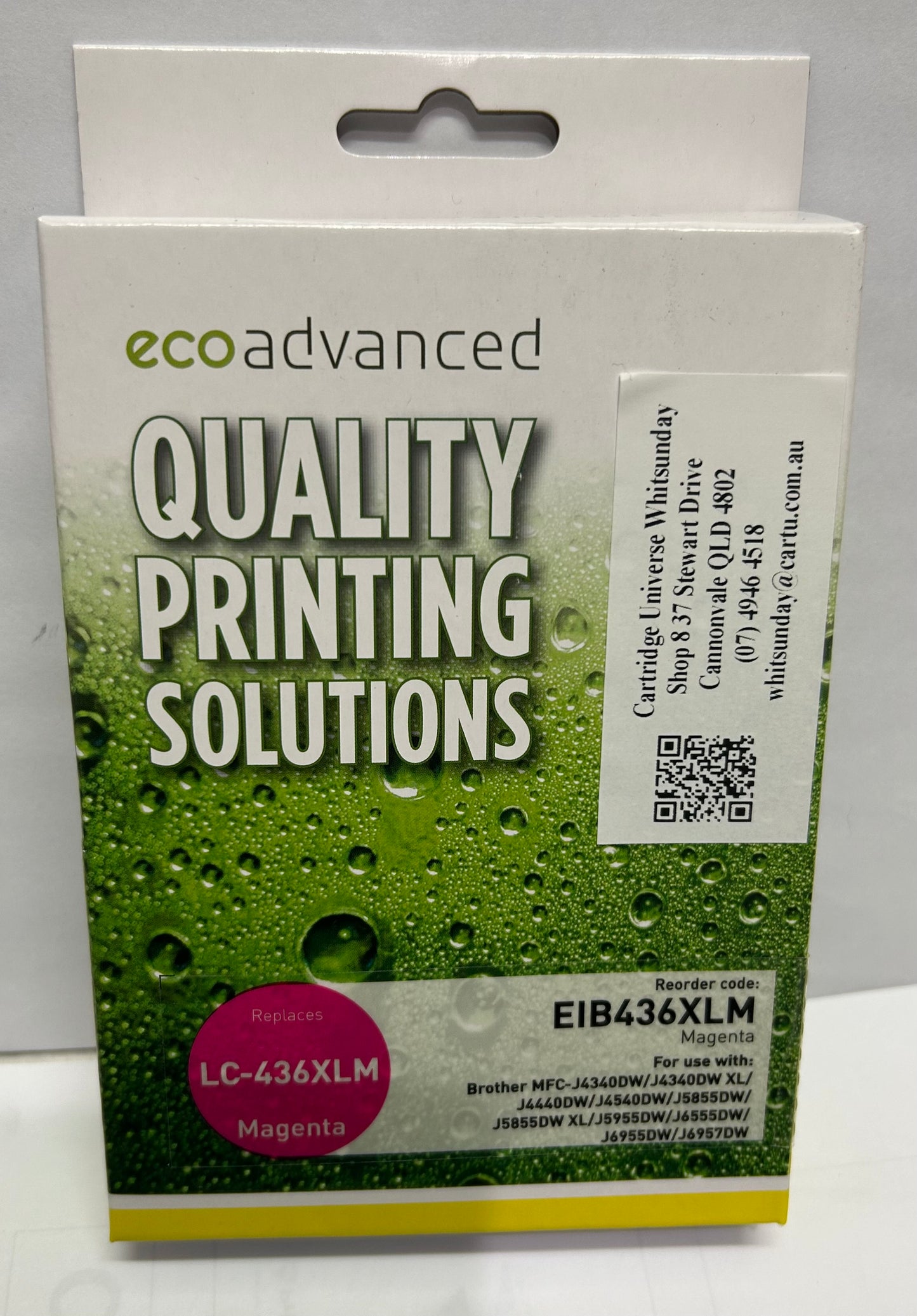 Compatible Brother LC 436XL Magenta Ink cartridge - Cartridge Universe Whitsundays