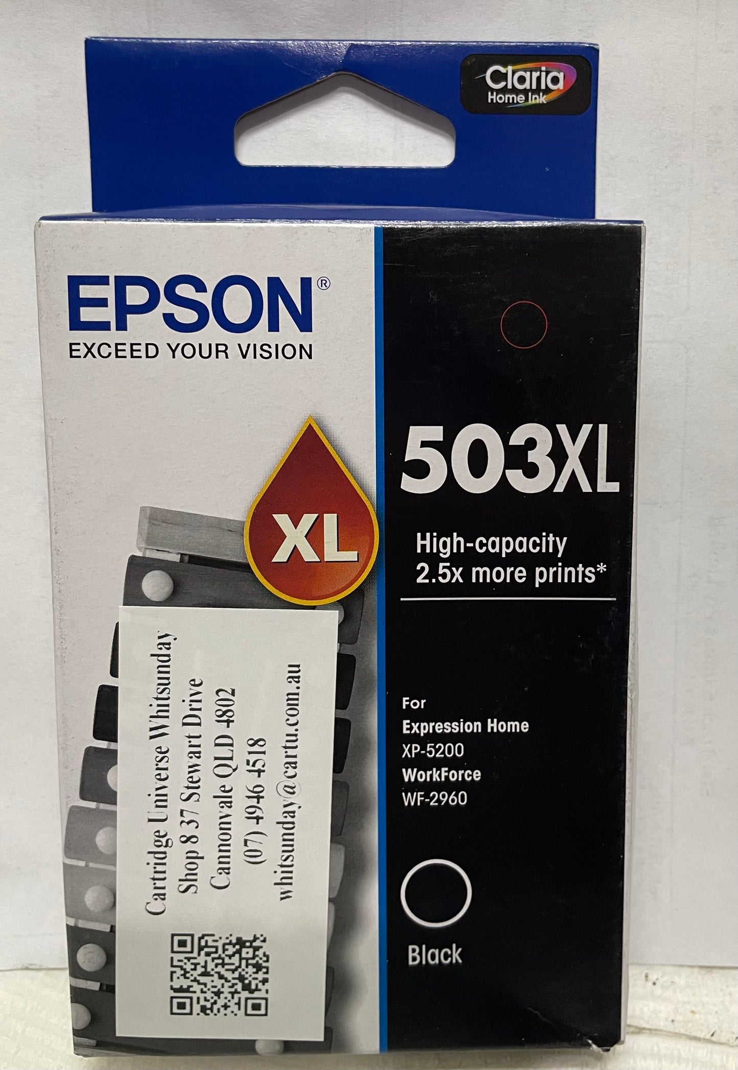 EPSON 503 XL BLACK (OEM) - Cartridge Universe Whitsundays
