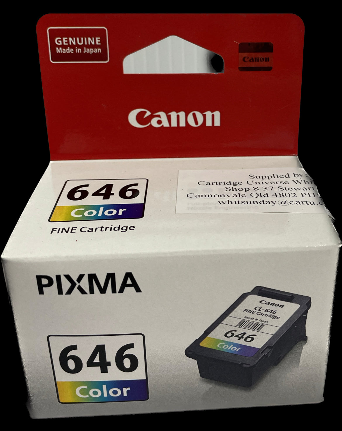Canon CLI 646 OEM Tri Colour Ink Cartridge - Cartridge Universe Whitsundays