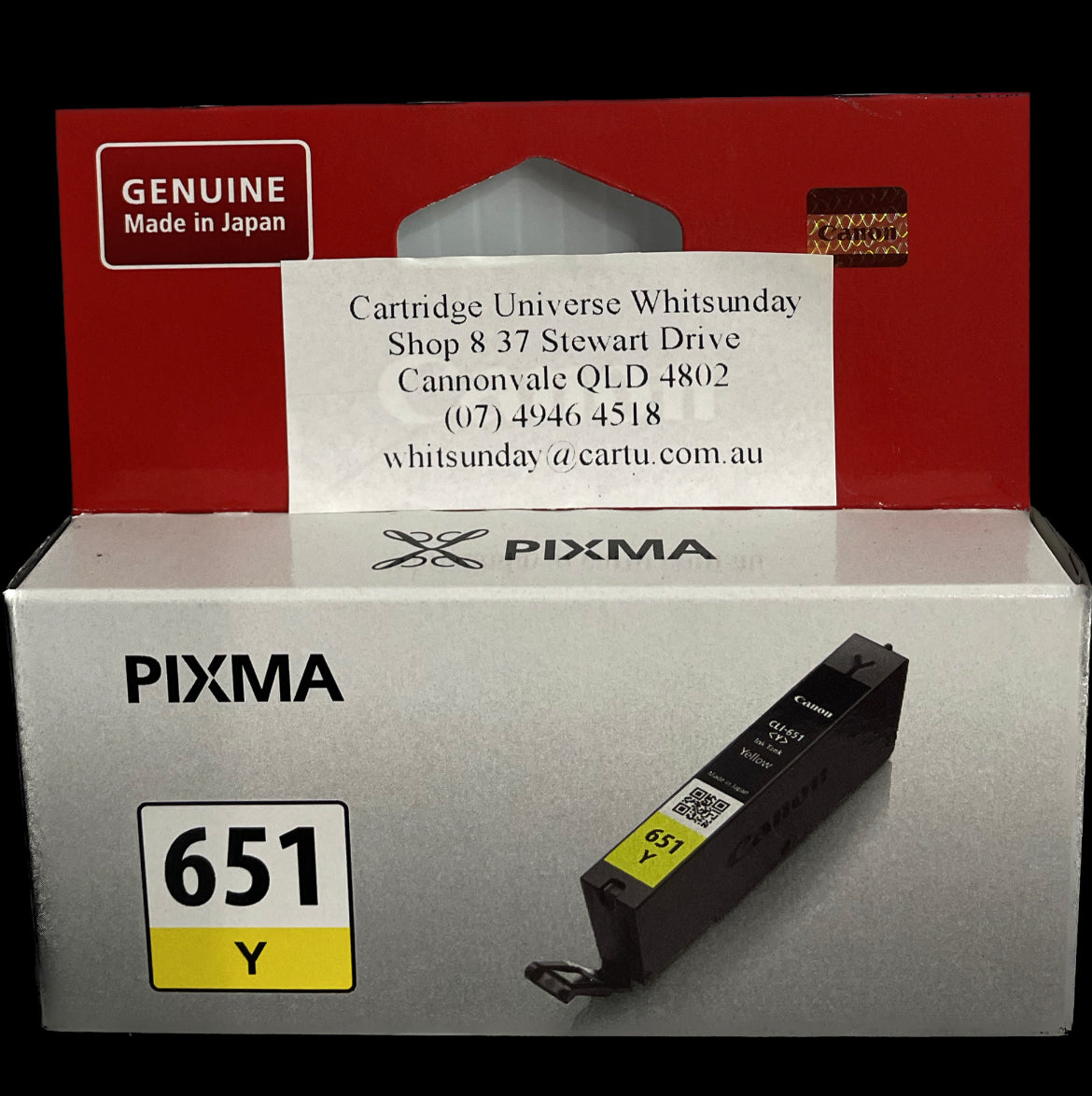 Canon CLI 651 Yellow Ink Cartridge (OEM)