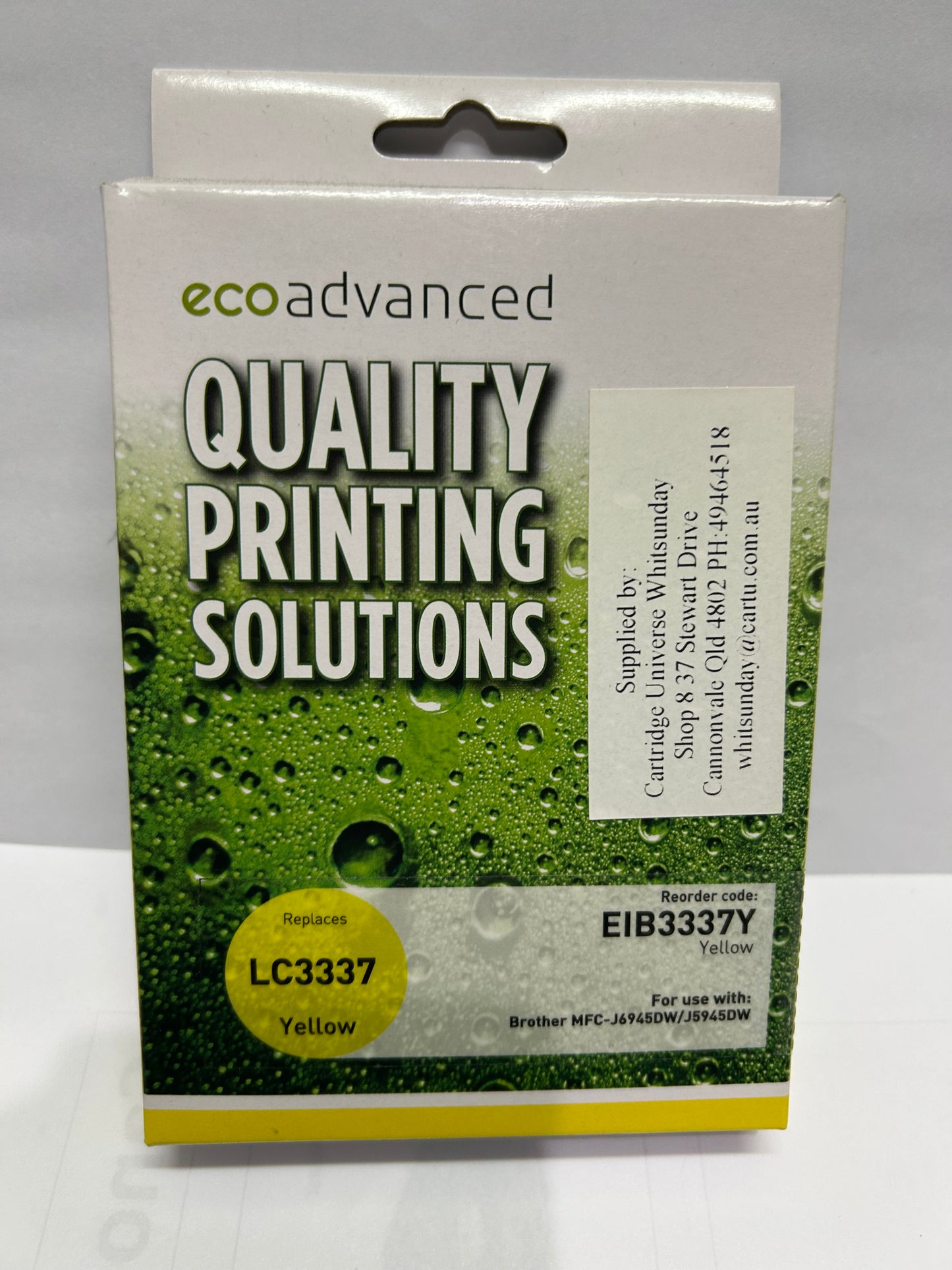 Compatible-Brother 3337 Yellow Ink Cartridge - Cartridge Universe Whitsundays
