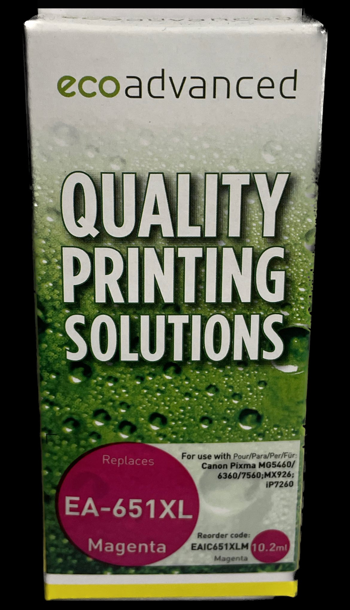 Eco Advanced Compatible Canon 651 XL Magenta Ink Cartridge - Cartridge Universe Whitsundays