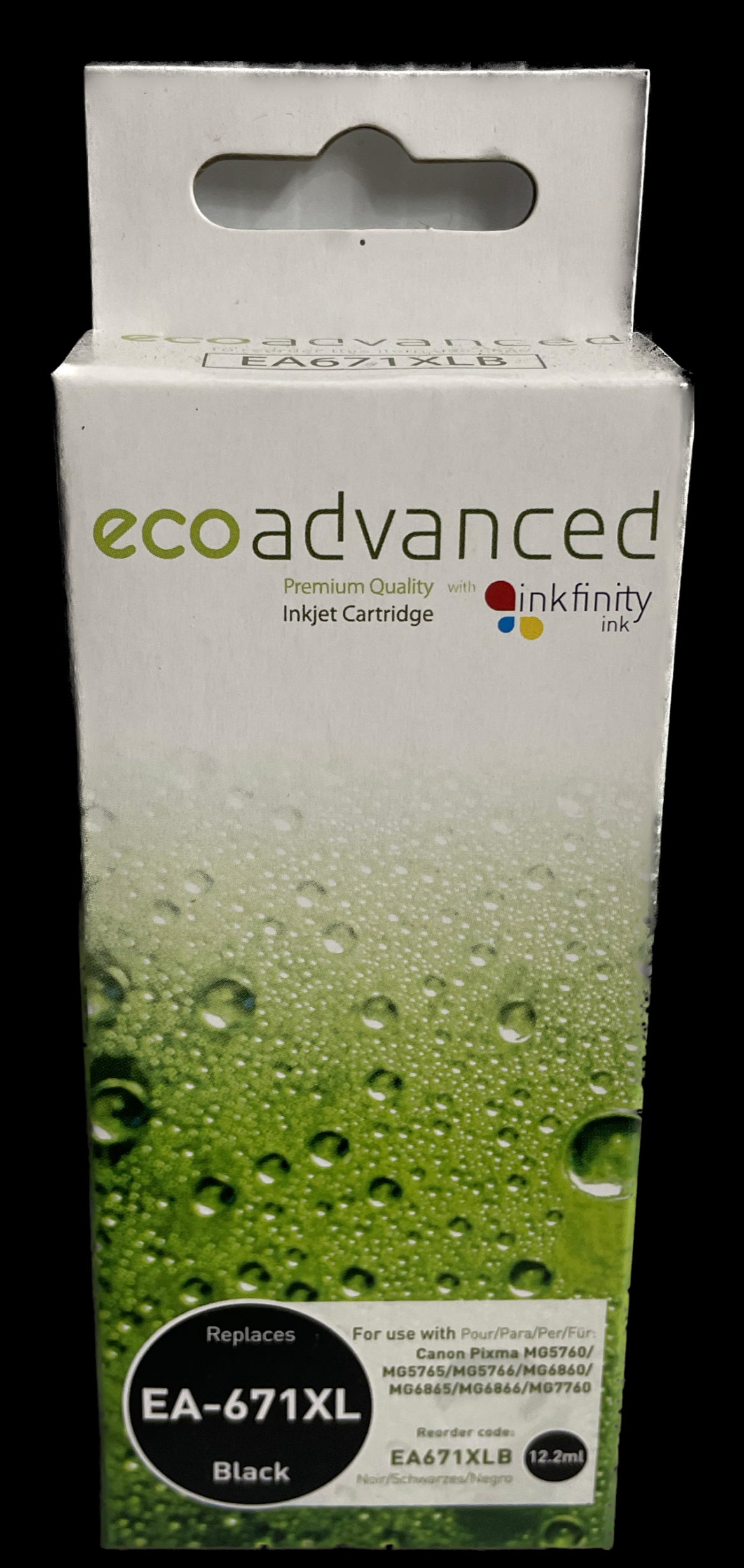 Eco Advanced Compatible Canon 671 XL Photo Black Ink Cartridge - Cartridge Universe Whitsundays
