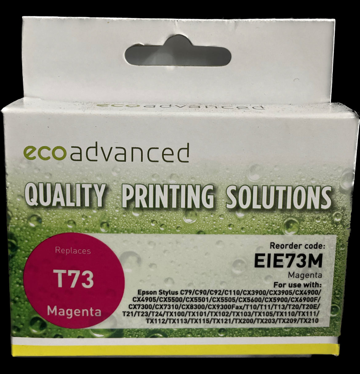 Eco Advanced Compatible Epson 73 Magenta Ink Cartridge - Cartridge Universe Whitsundays