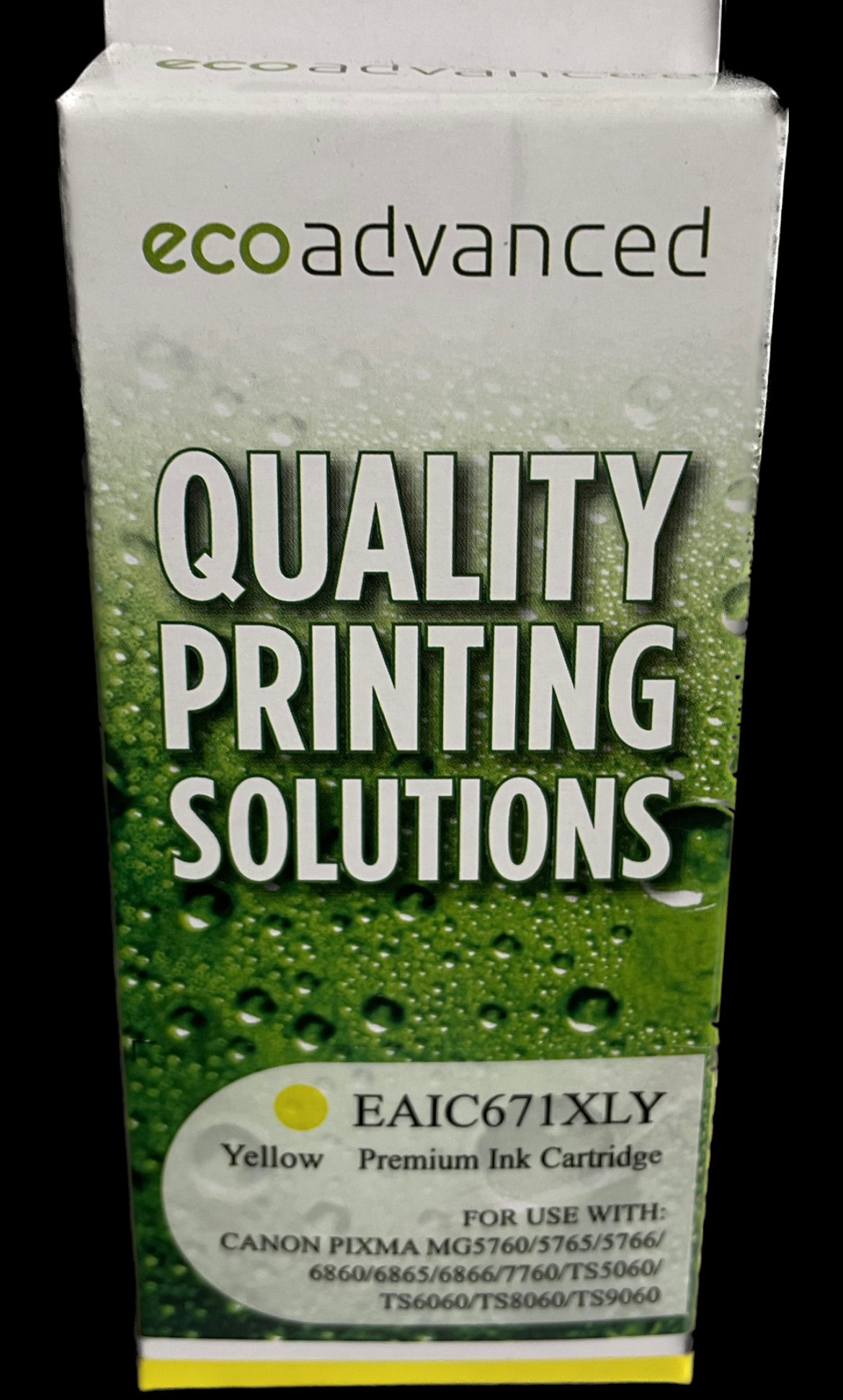 Eco Advanced Compatible Canon 671 XL Yellow Ink Cartridge - Cartridge Universe Whitsundays