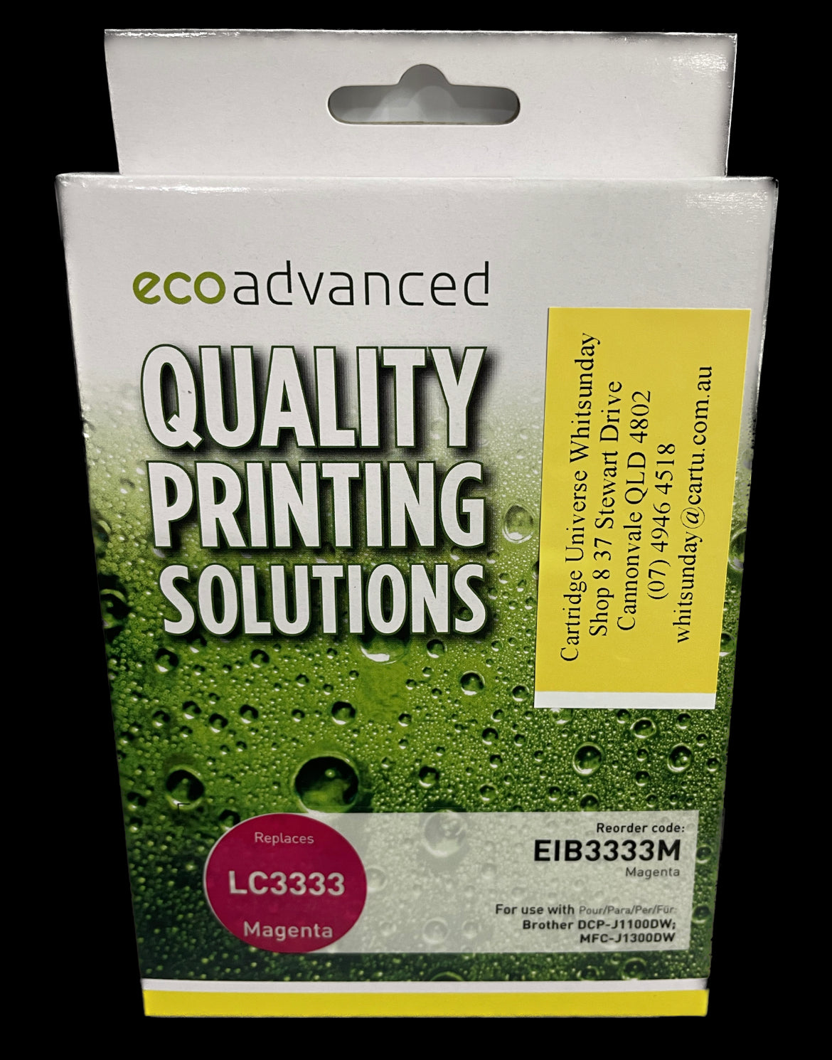 Eco Advanced Compatible Brother 3333 Magenta Ink Cartridge - Cartridge Universe Whitsundays