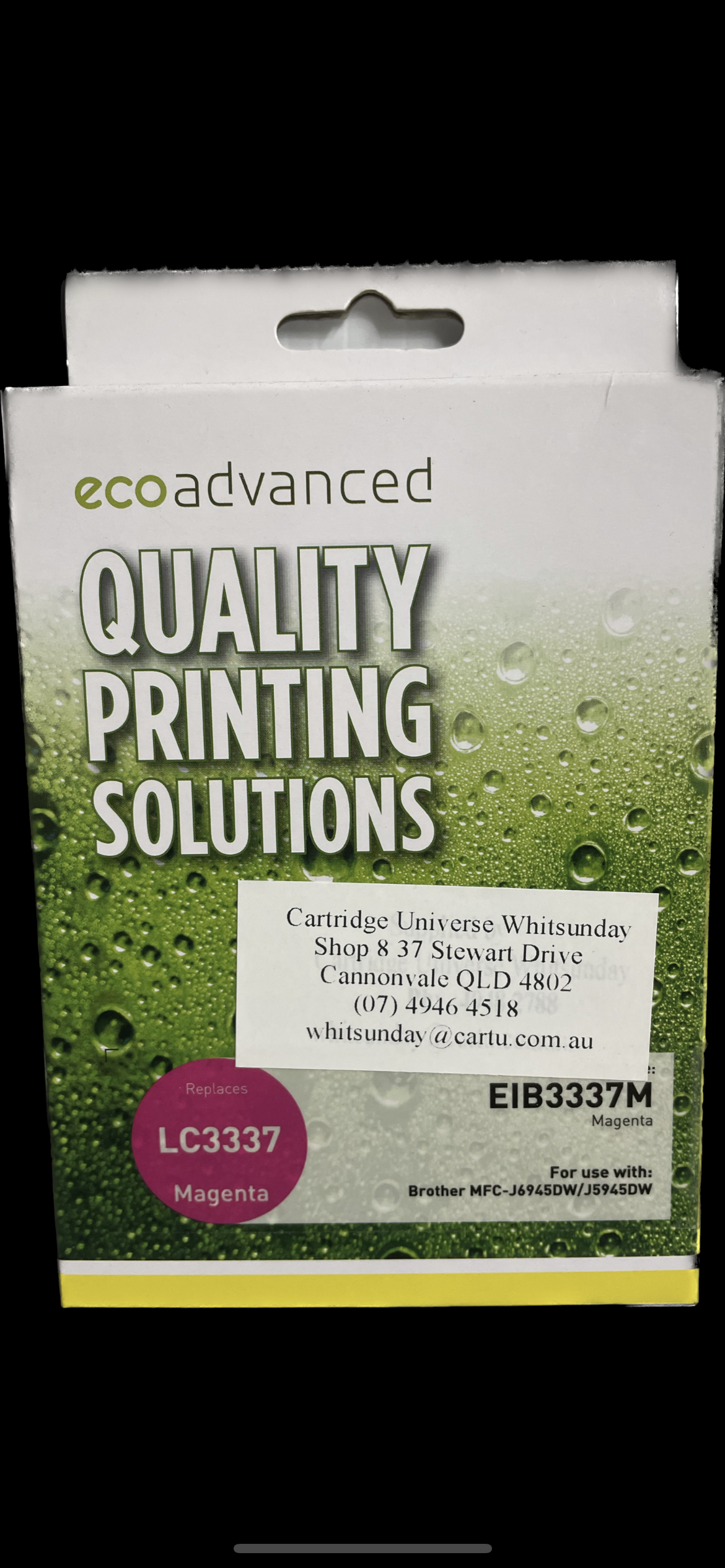 Eco Advanced Compatible Brother 3337 Magenta Ink Cartridge - Cartridge Universe Whitsundays