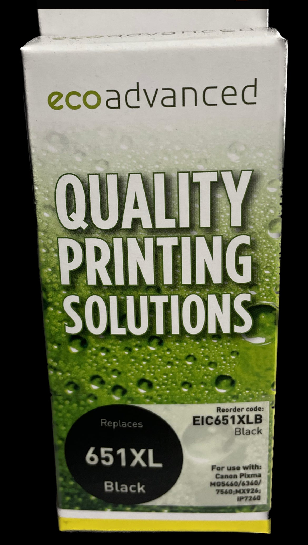 Eco Advanced Compatible Canon 651 XL Photo Black Ink Cartridge - Cartridge Universe Whitsundays