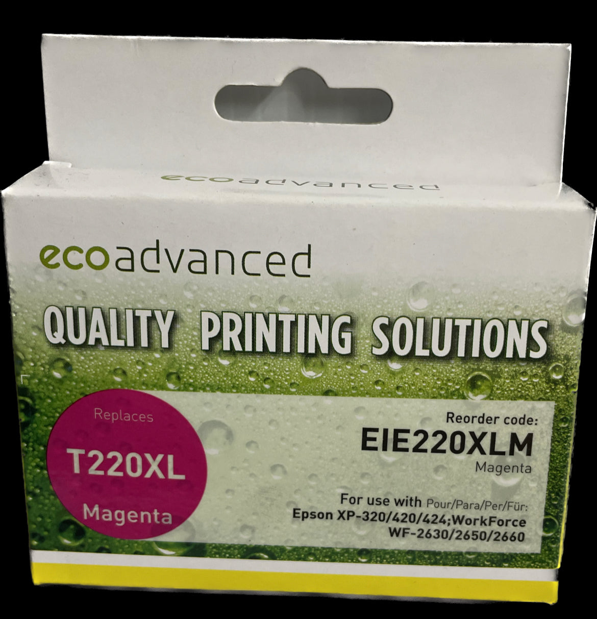 Eco Advanced Epson 220XL Magenta Compatible Ink Cartridge - Cartridge Universe Whitsundays