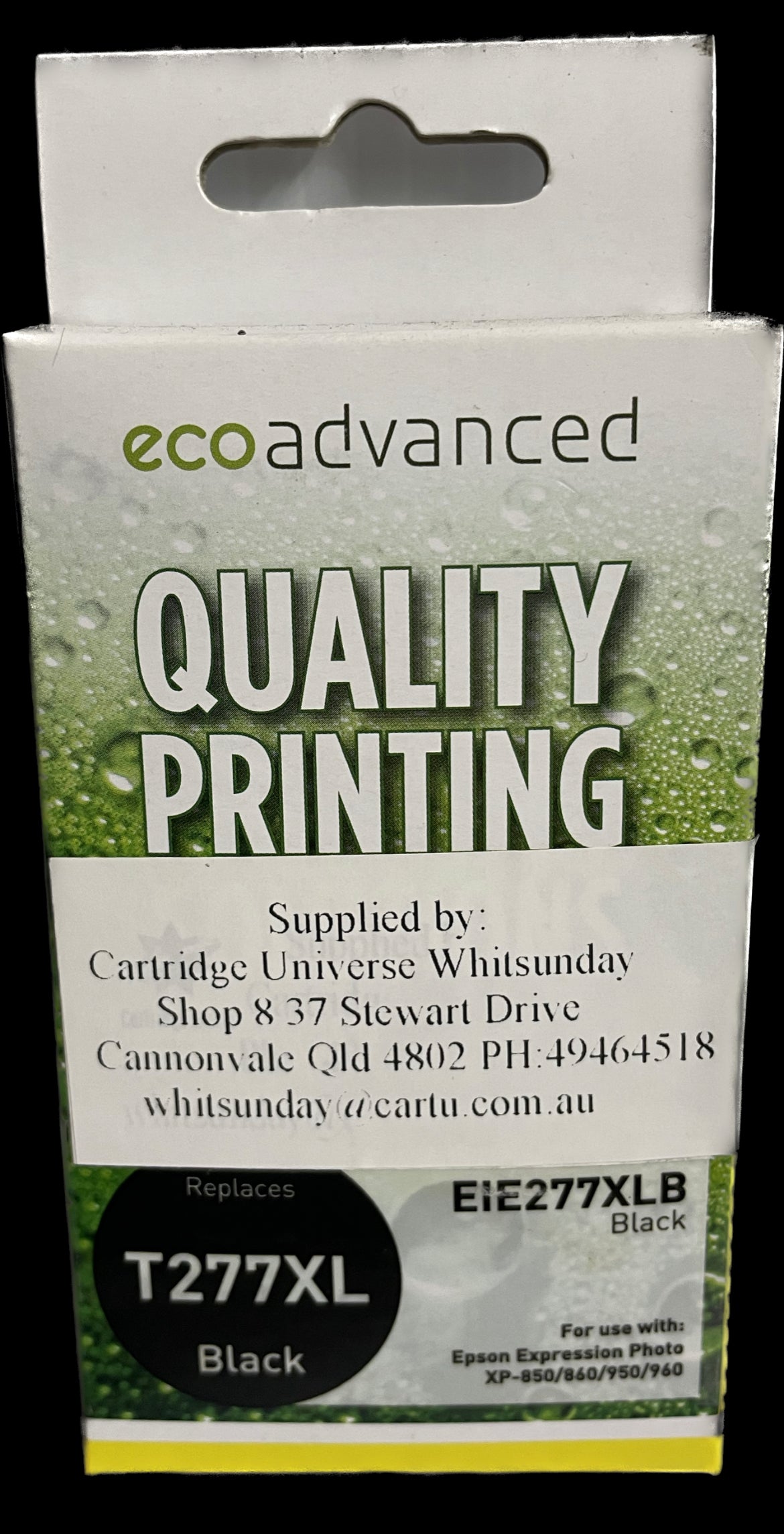 Eco Advanced Epson 277XL Black Compatible Ink Cartridge - Cartridge Universe Whitsundays
