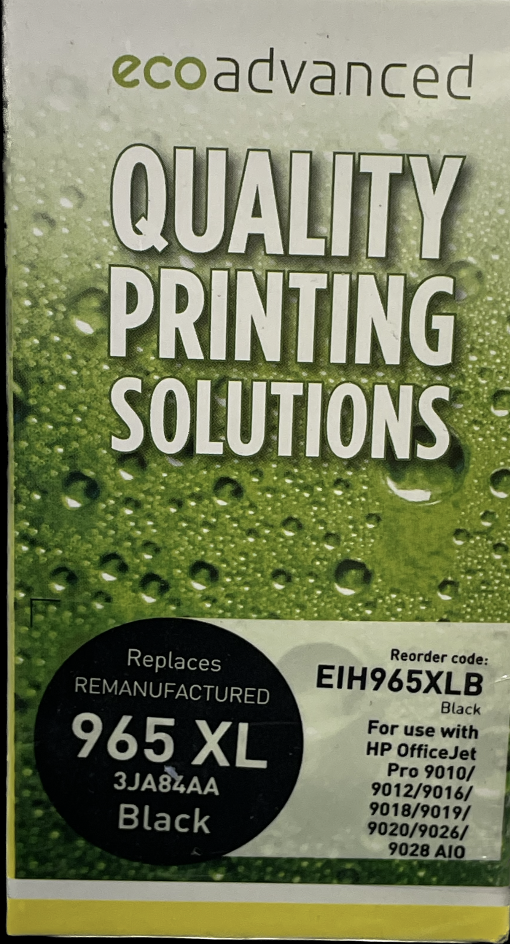 Eco Advanced Compatible HP 965XL Black Ink Cartridge - Cartridge Universe Whitsundays