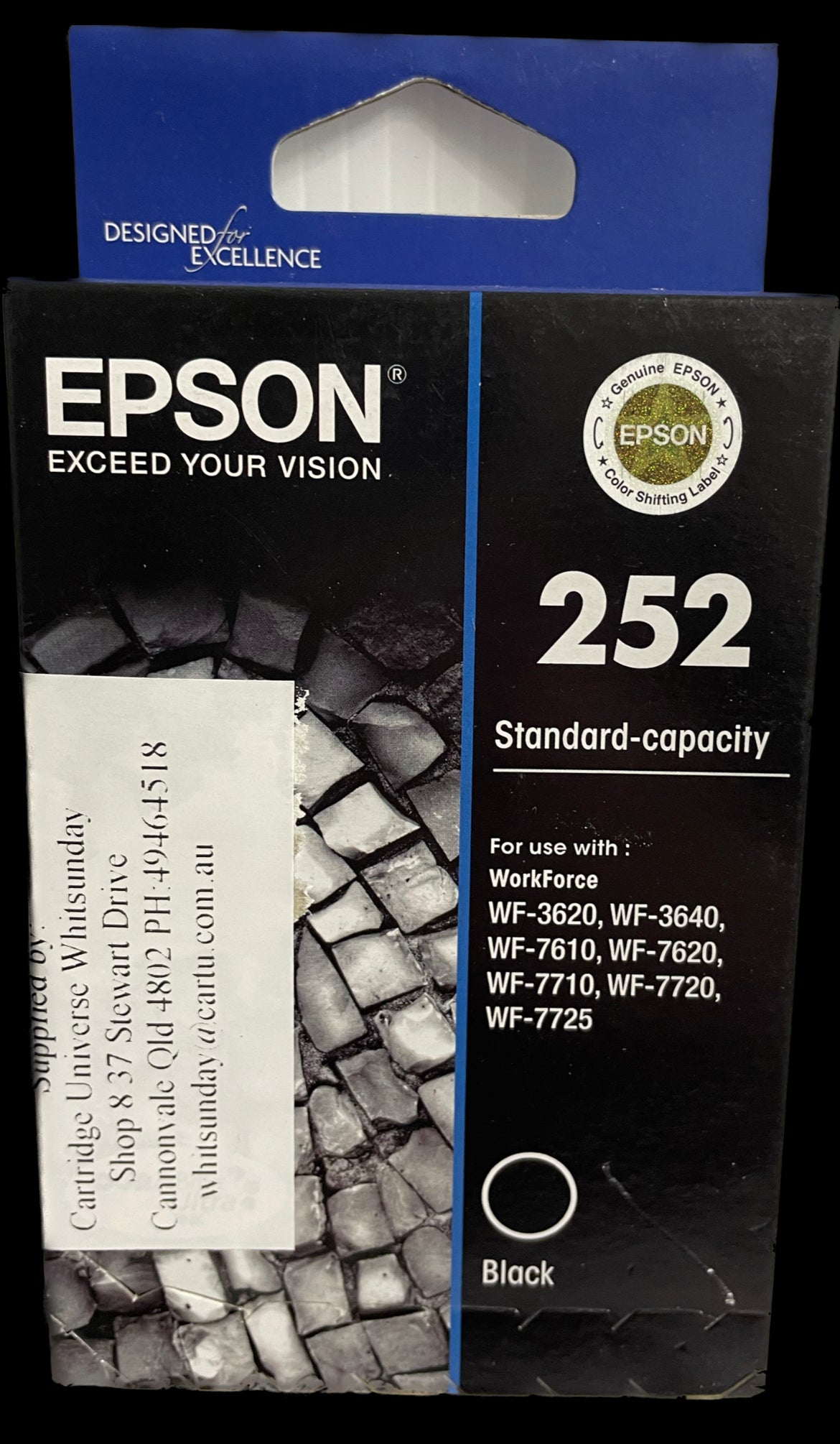 Epson 252 Black OEM Ink Cartridge - Cartridge Universe Whitsundays