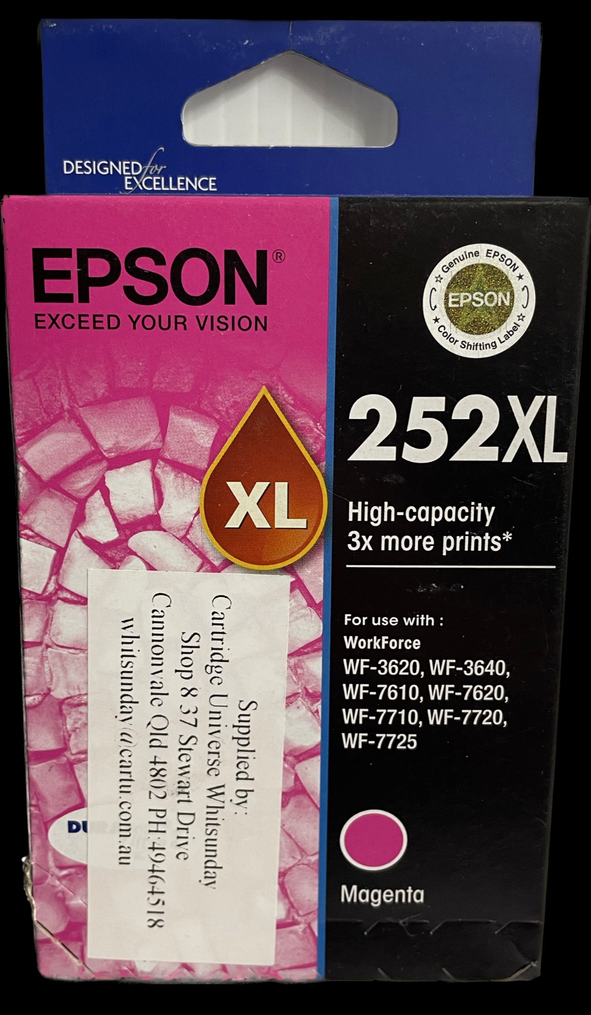 Epson 252XL Magenta OEM Ink Cartridge - Cartridge Universe Whitsundays