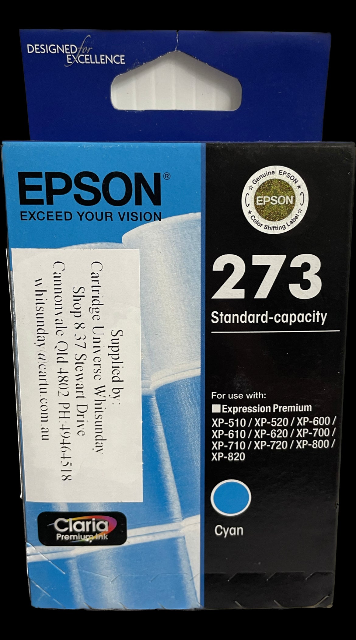 Epson 273 Cyan OEM Ink Cartridge - Cartridge Universe Whitsundays