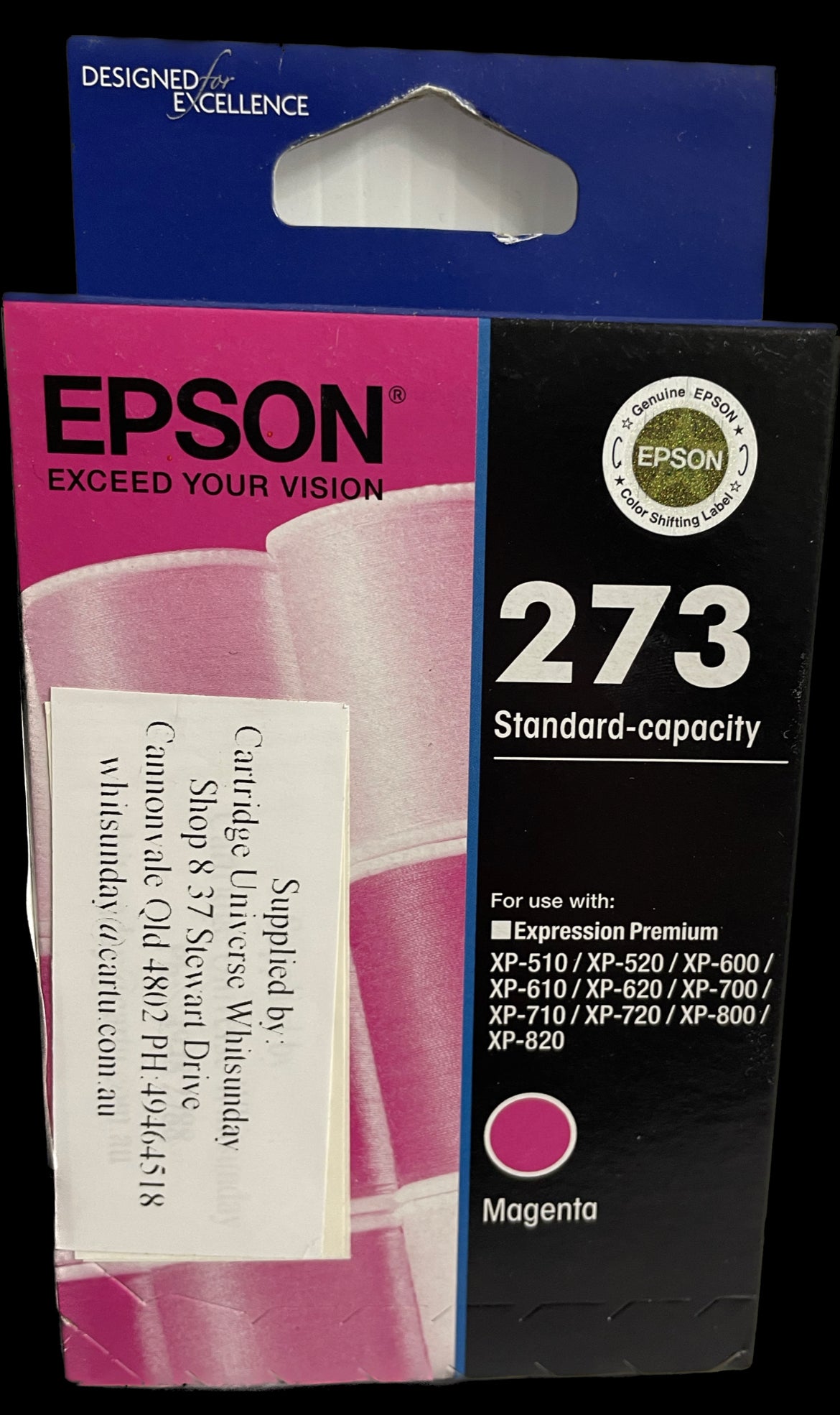 Epson 273 Magenta OEM Ink Cartridge - Cartridge Universe Whitsundays