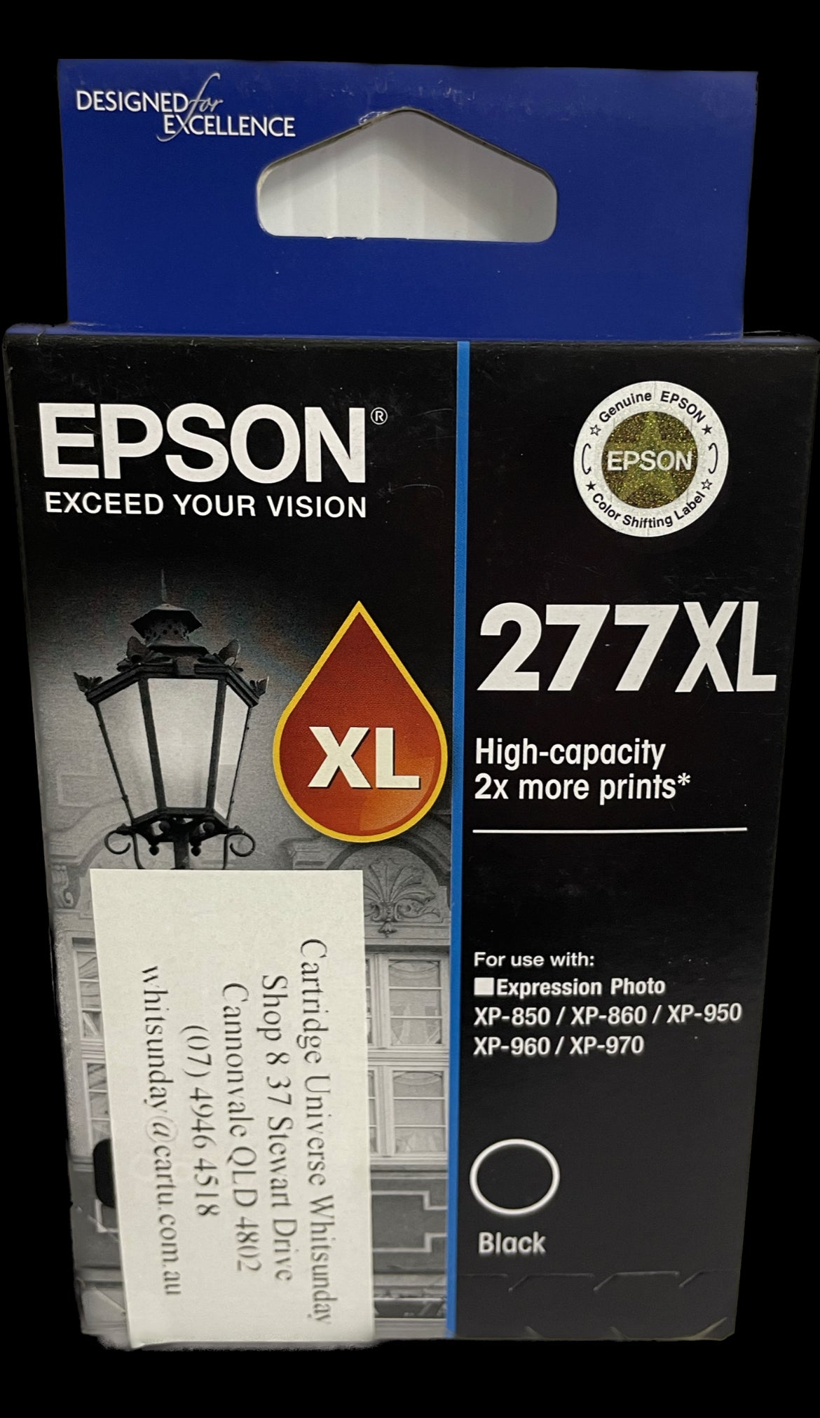 Epson 277 XL Black OEM Ink Cartridge - Cartridge Universe Whitsundays