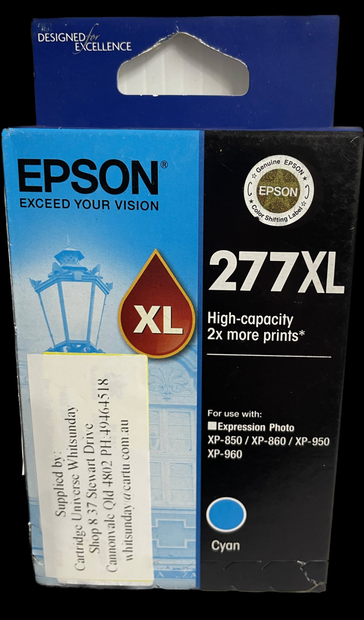 Epson 277 XL Cyan OEM Ink Cartridge - Cartridge Universe Whitsundays