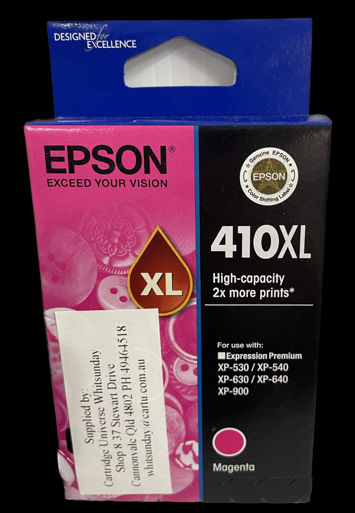 Epson 410 XL Magenta (OEM) - Cartridge Universe Whitsundays