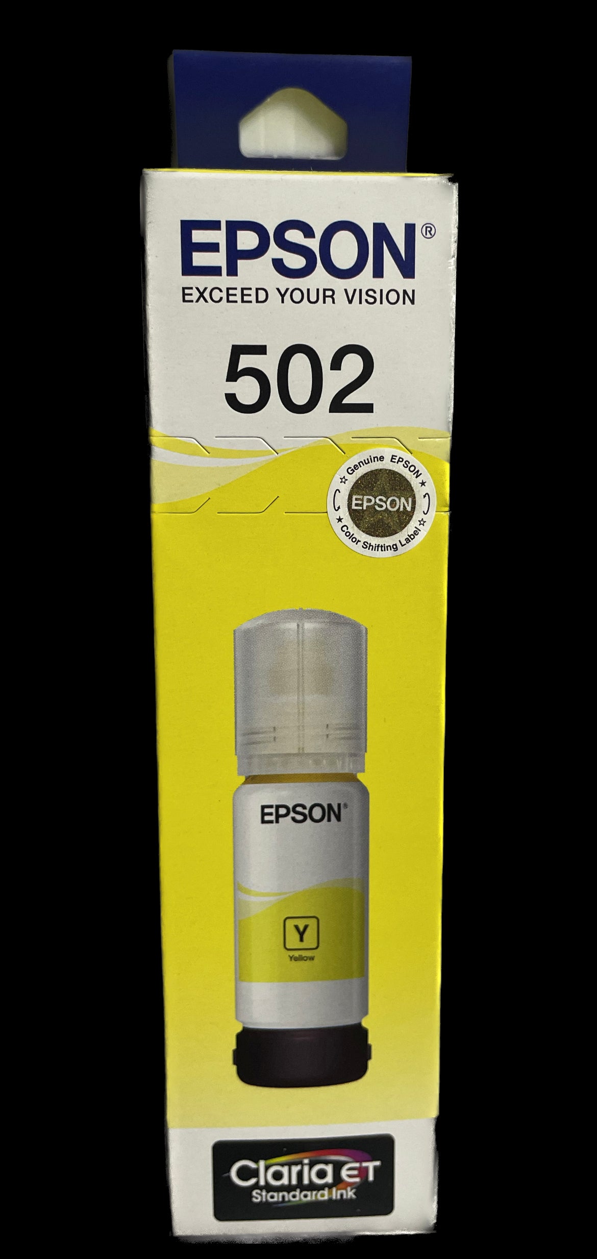 Epson OEM T502 Yellow Eco Tank Bottle - Cartridge Universe Whitsundays