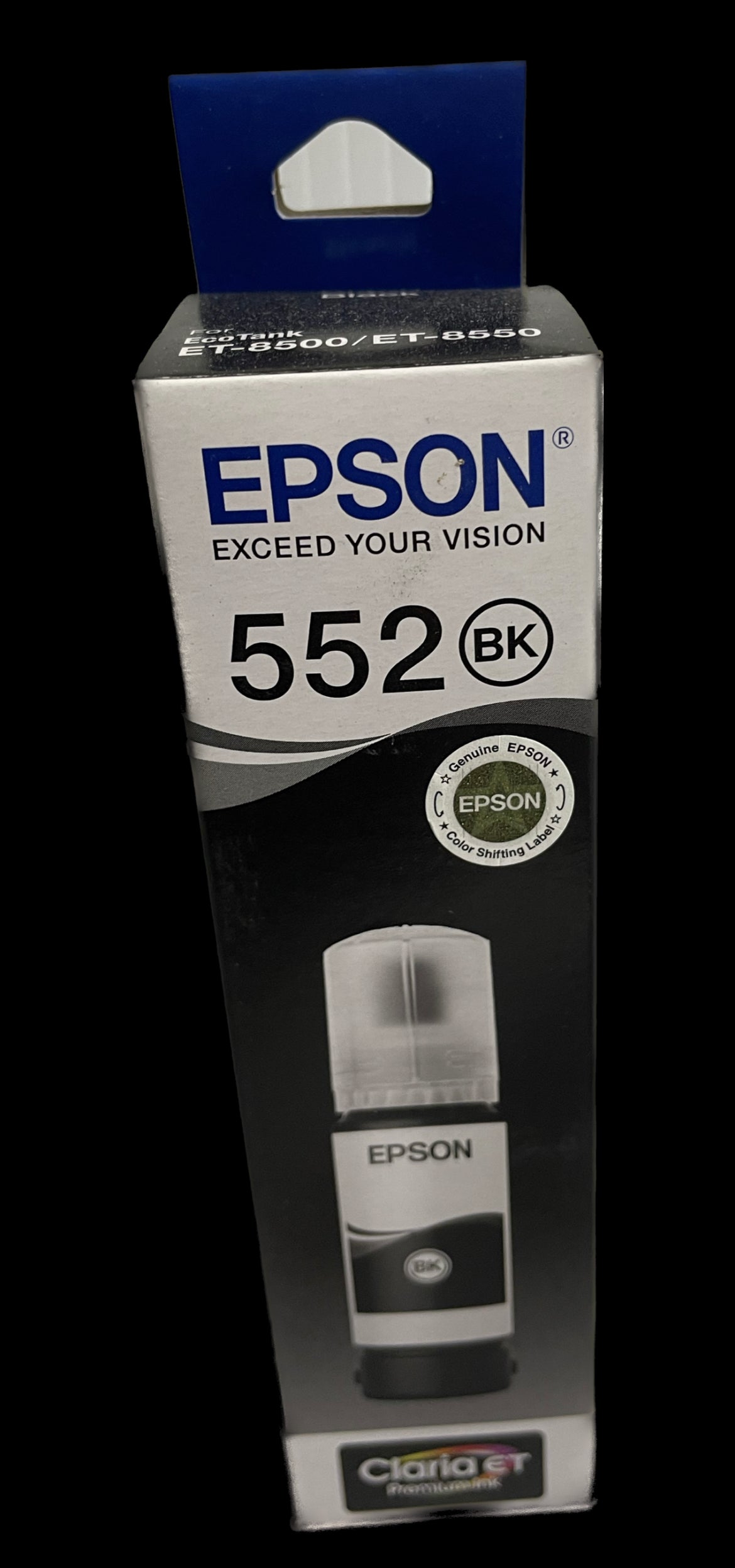 Epson OEM T552 Black Eco Tank Bottle - Cartridge Universe Whitsundays