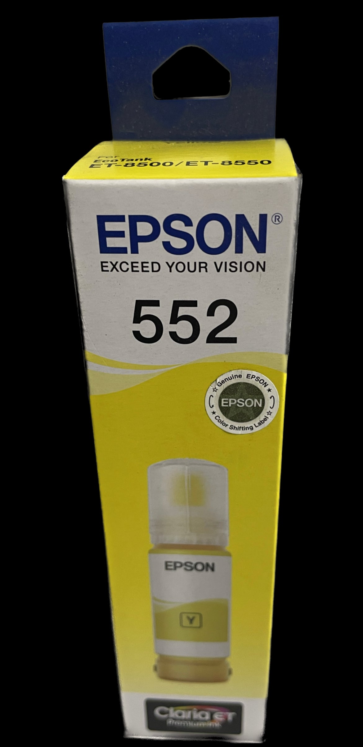 Epson OEM T552 Yellow Eco Tank Bottle - Cartridge Universe Whitsundays