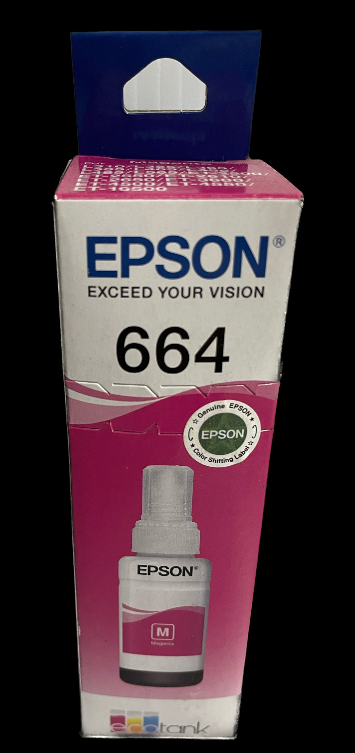Epson OEM T664 Magenta Eco Tank Bottle - Cartridge Universe Whitsundays