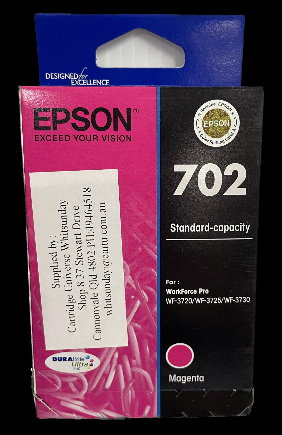 Epson 702 Magenta OEM Ink Cartridge - Cartridge Universe Whitsundays