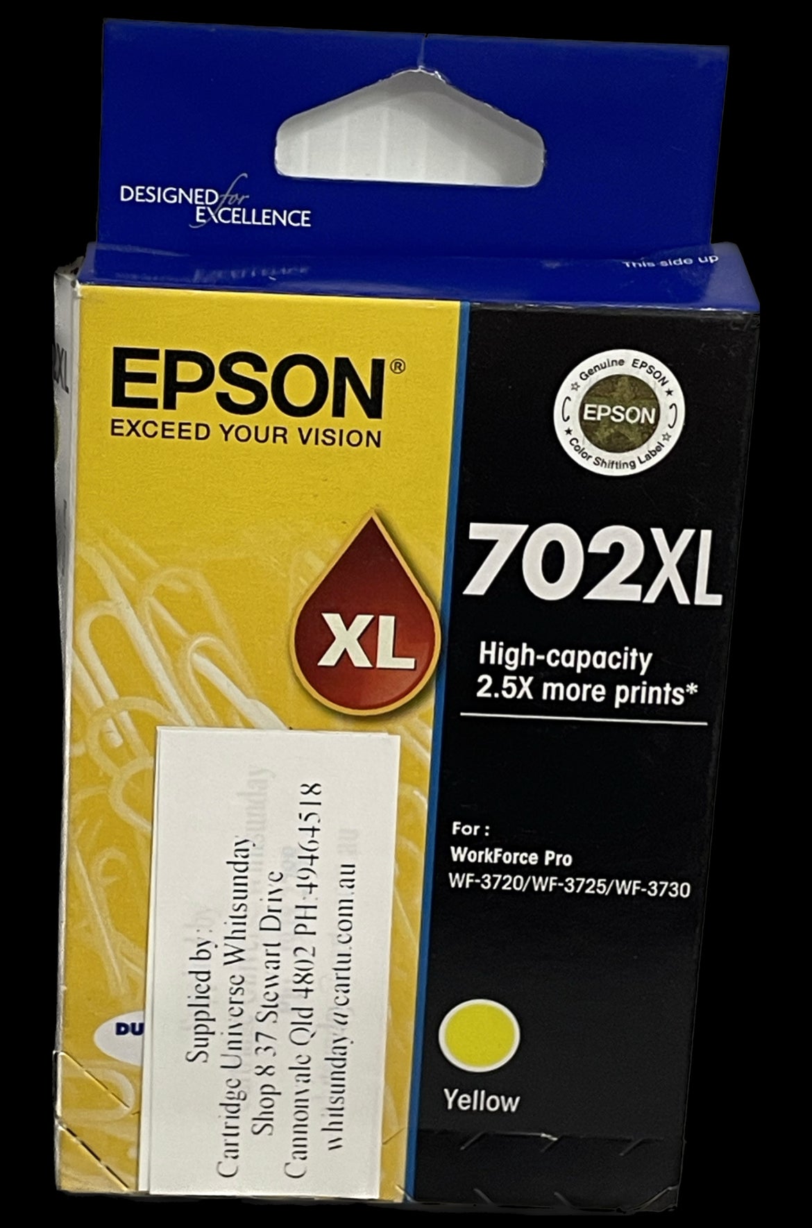 Epson 702XL Yellow OEM Ink Cartridge - Cartridge Universe Whitsundays