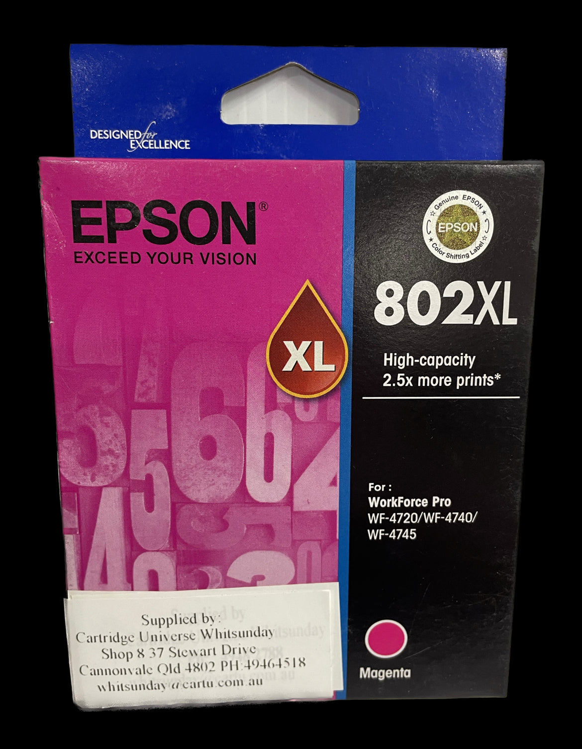Epson 802XL Magenta OEM Ink Cartridge - Cartridge Universe Whitsundays