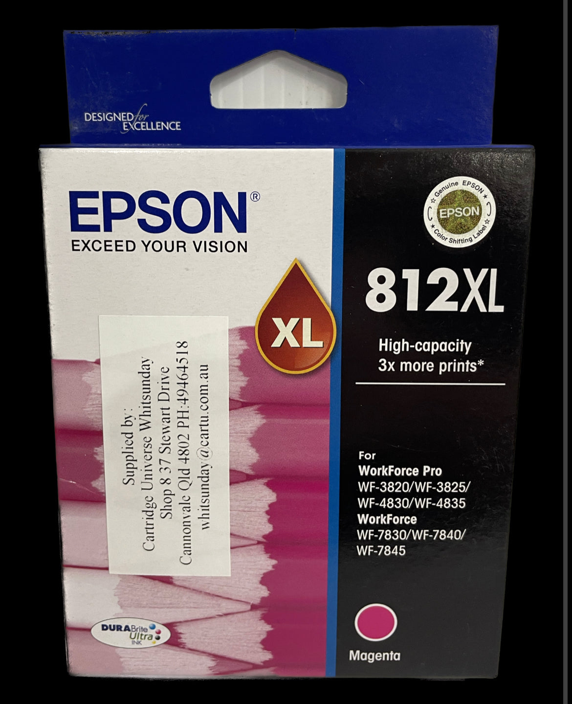 Epson 812XL Magenta OEM Ink Cartridge - Cartridge Universe Whitsundays