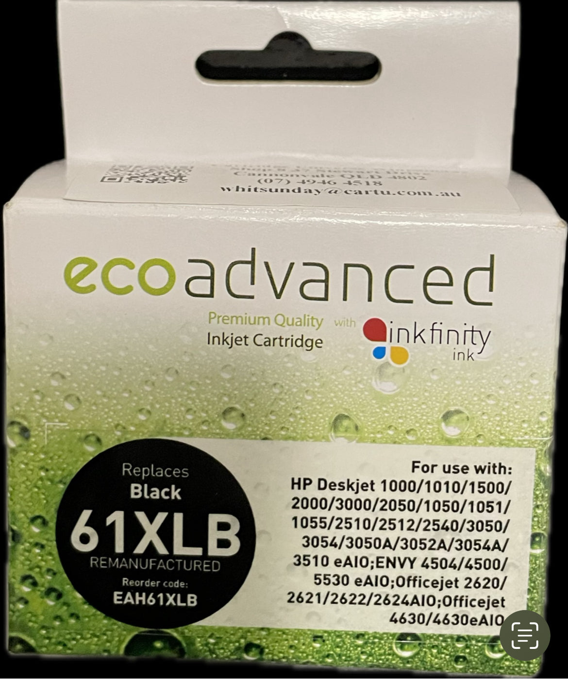 Eco Advanced HP 61XL Tri Colour Ink Cartridge - Cartridge Universe Whitsundays