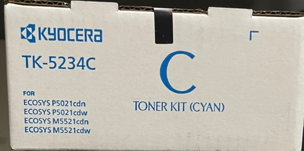 Kyocera TK 5234 CYAN Toner Cartridge (OEM) - Cartridge Universe Whitsundays
