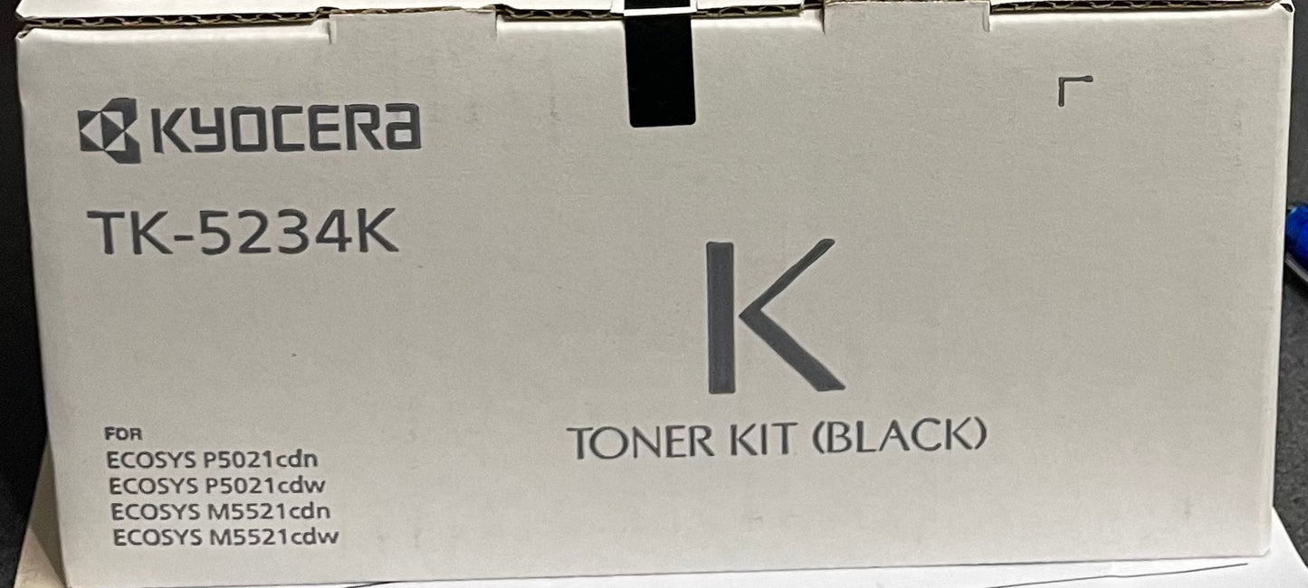 Kyocera TK 5234 Black Toner Cartridge (OEM) - Cartridge Universe Whitsundays