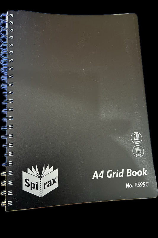 Spirax A4 P595 Grid Book - Cartridge Universe Whitsundays