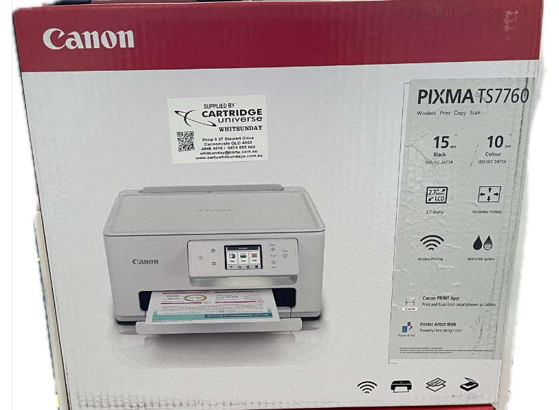 Canon Pixma TS 7760 Printer - Cartridge Universe Whitsundays