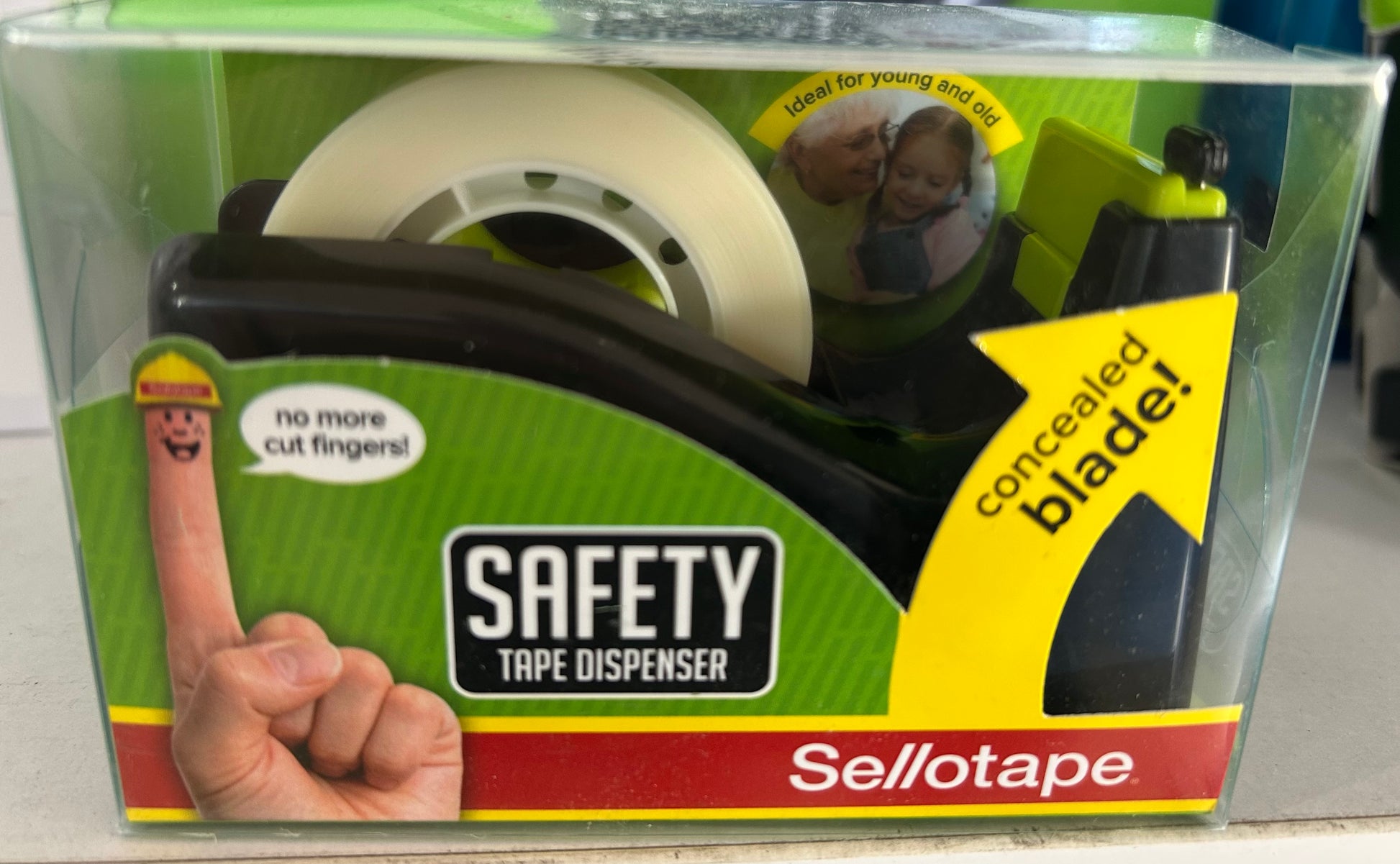 Sellotape Mini Safety Tape Dispenser - Cartridge Universe Whitsundays
