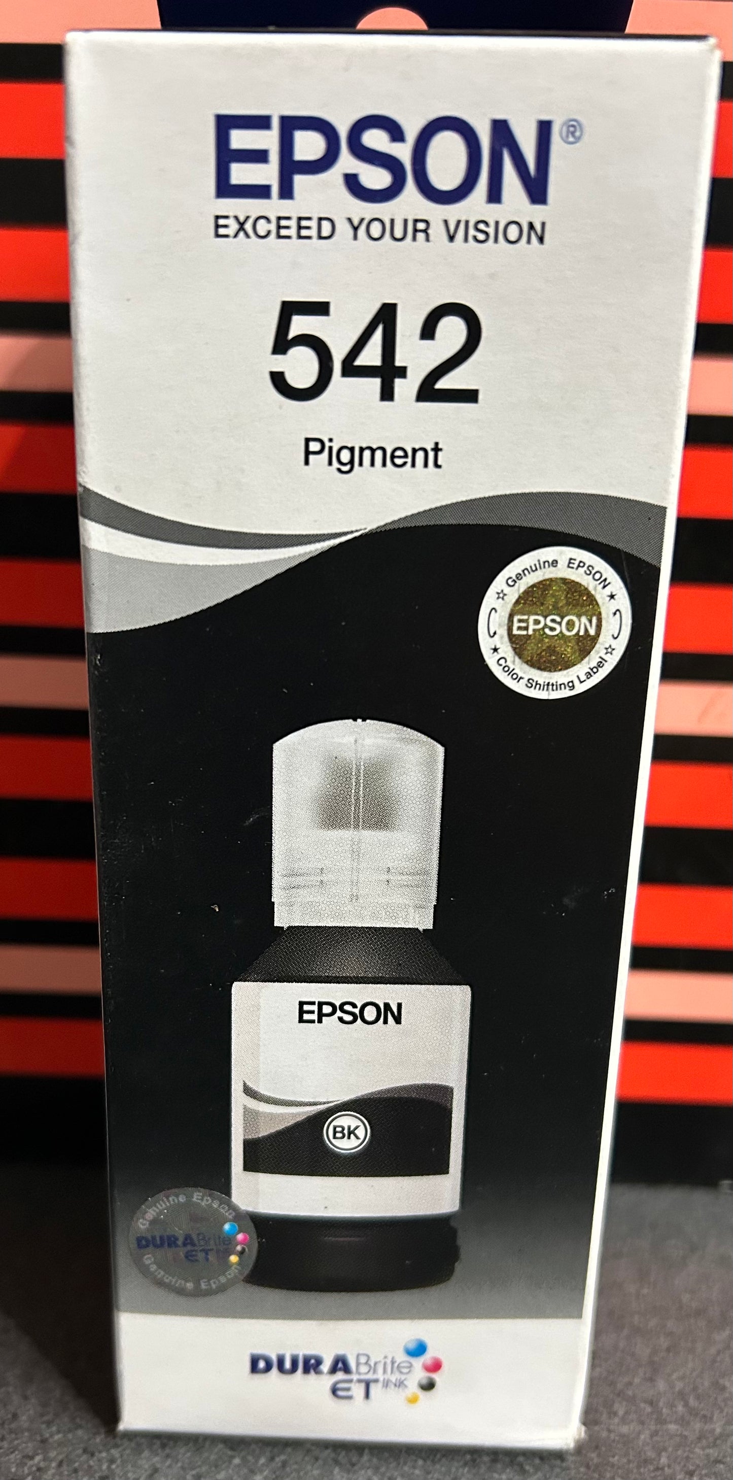 EPSON T 542 ECO TANK BOTTLE- BLACK - Cartridge Universe Whitsundays