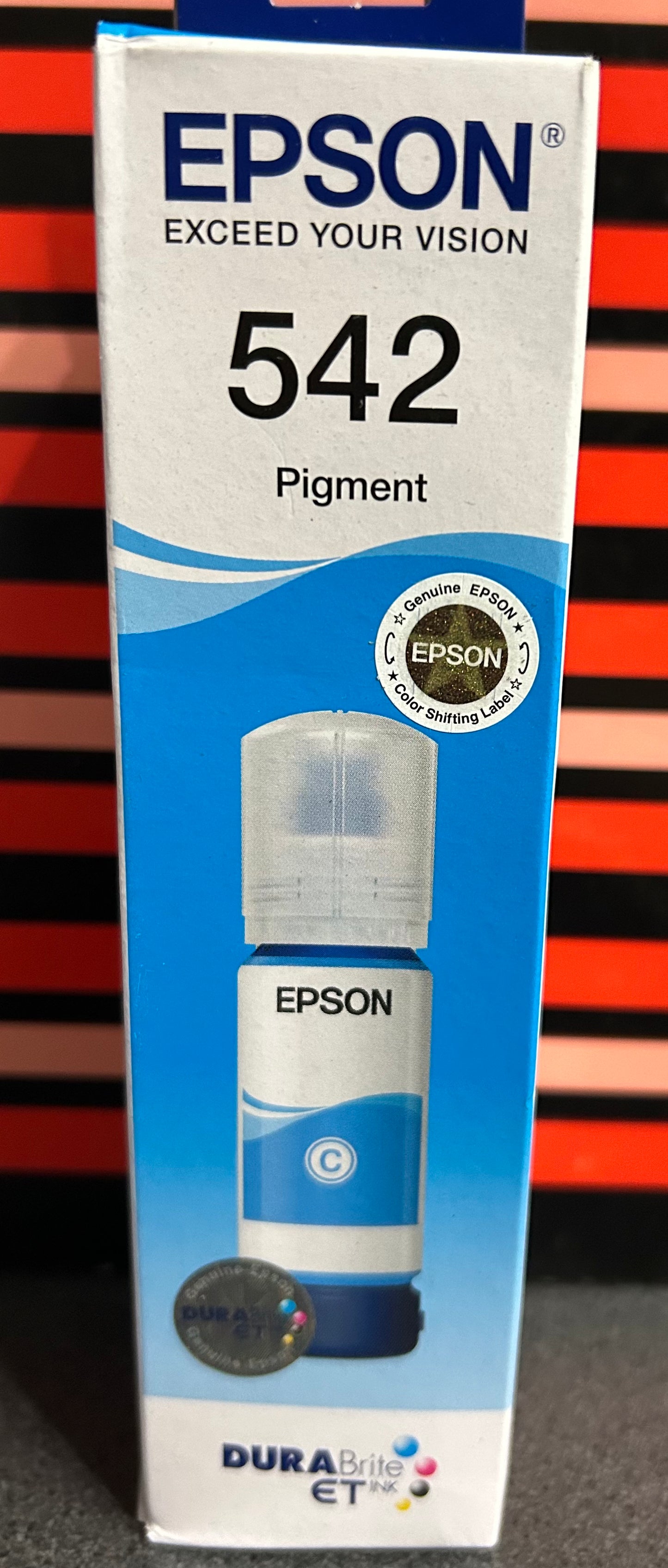EPSON T 542 ECO TANK BOTTLE- CYAN - Cartridge Universe Whitsundays