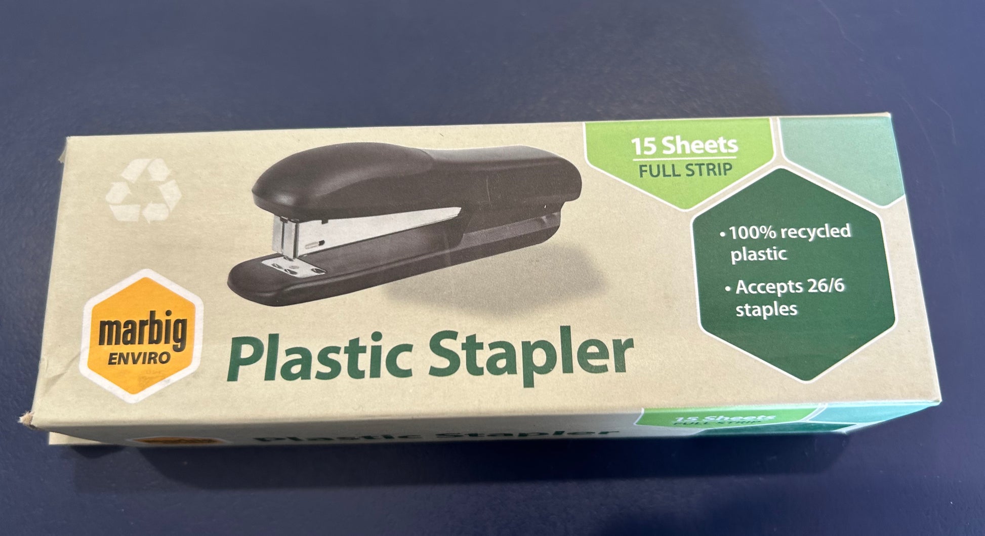 Marbig Enviro Full Strip Stapler - Cartridge Universe Whitsundays