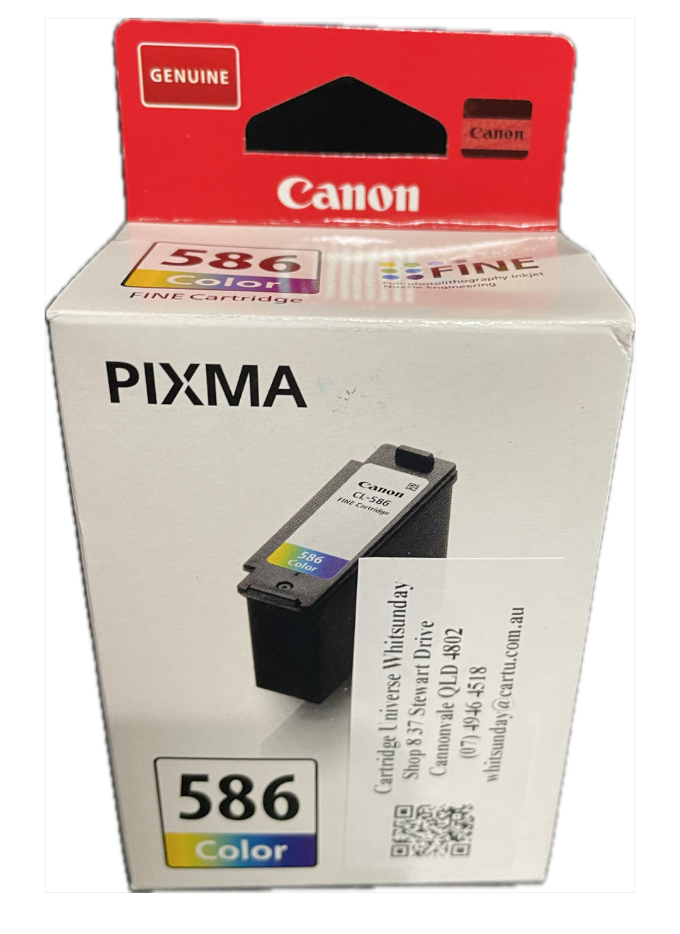 Canon CLI 586 Tri Colour Ink Cartridge (OEM) - Cartridge Universe Whitsundays