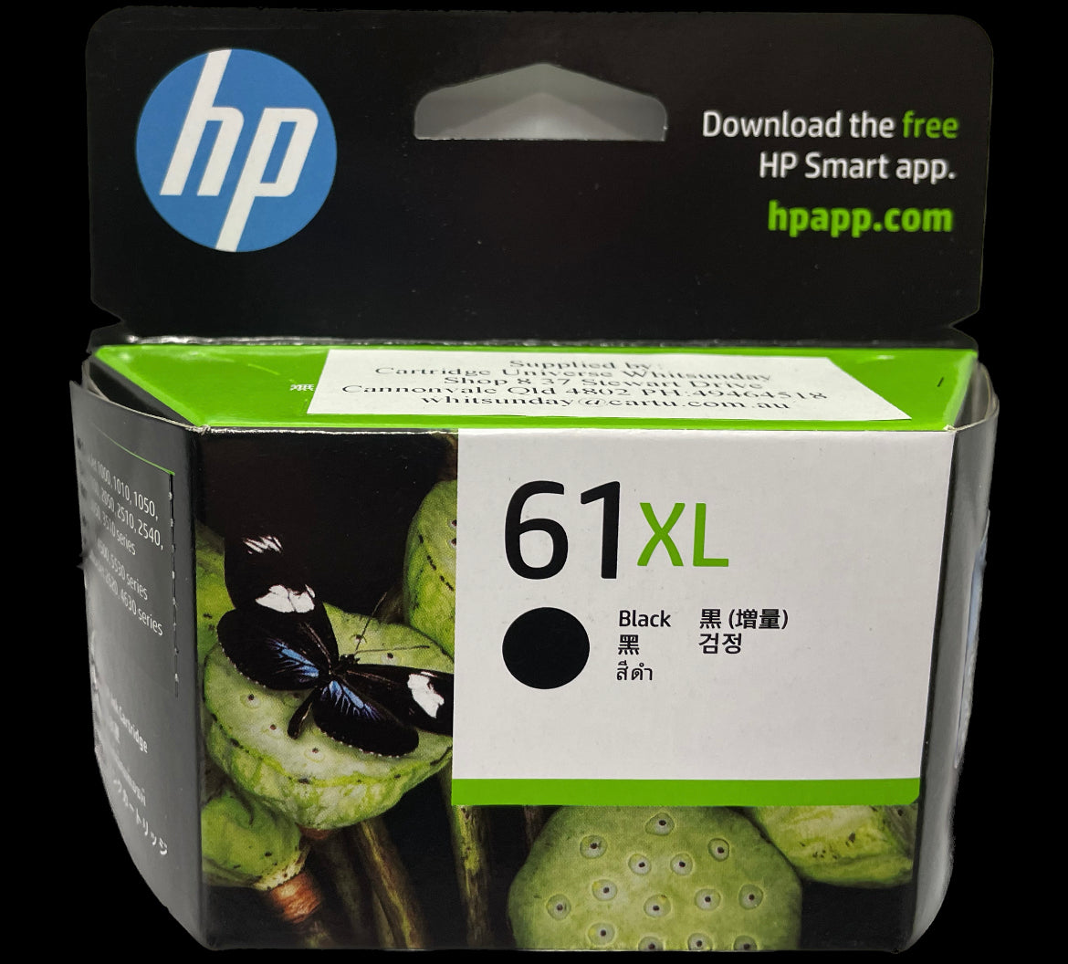 HP 61 XL Black (OEM) - Cartridge Universe Whitsundays