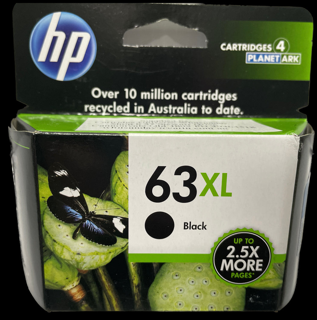 HP 63 XL Black (OEM) - Cartridge Universe Whitsundays
