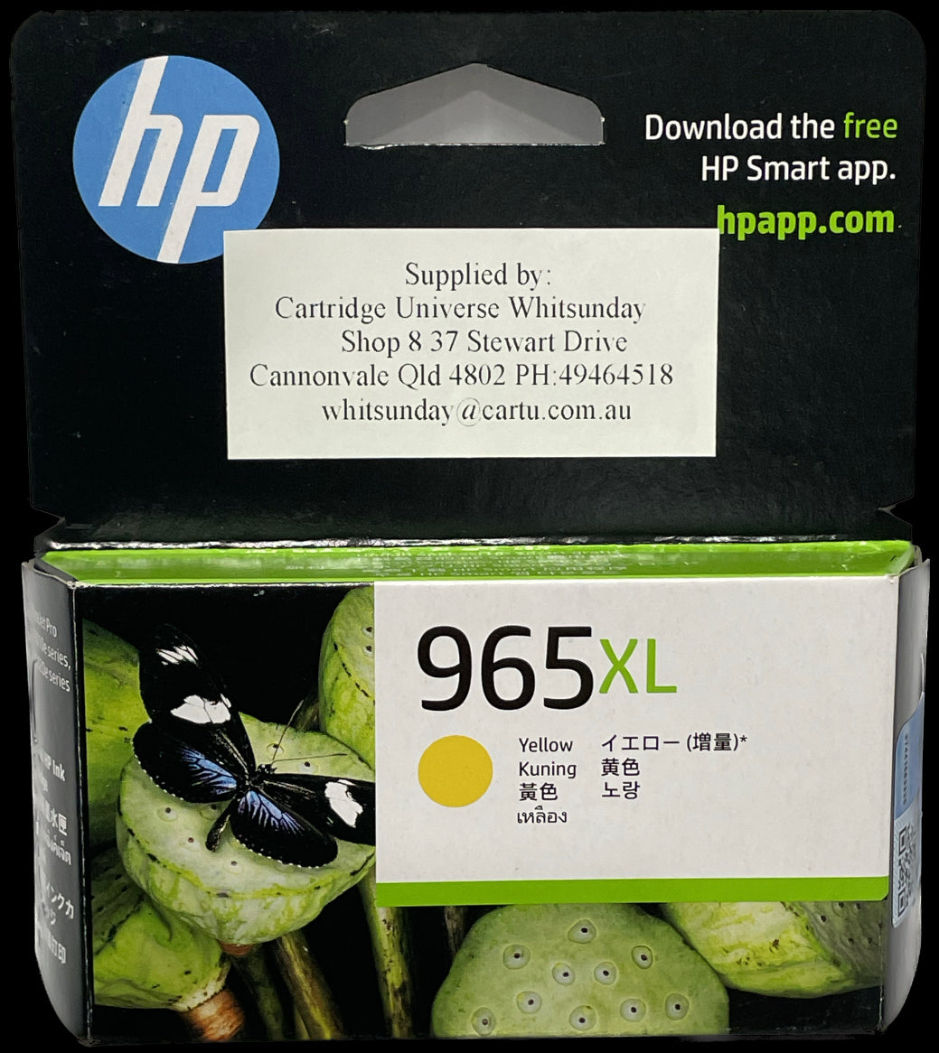 HP 965 XL Yellow (OEM) - Cartridge Universe Whitsundays