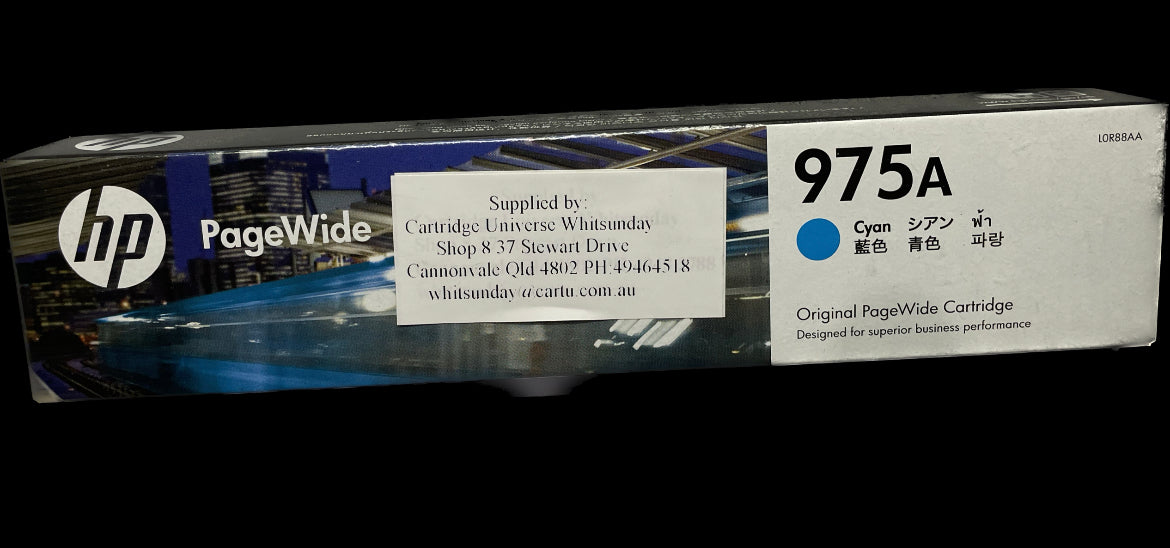 HP Pagewide 975 A Cyan (OEM) - Cartridge Universe Whitsundays