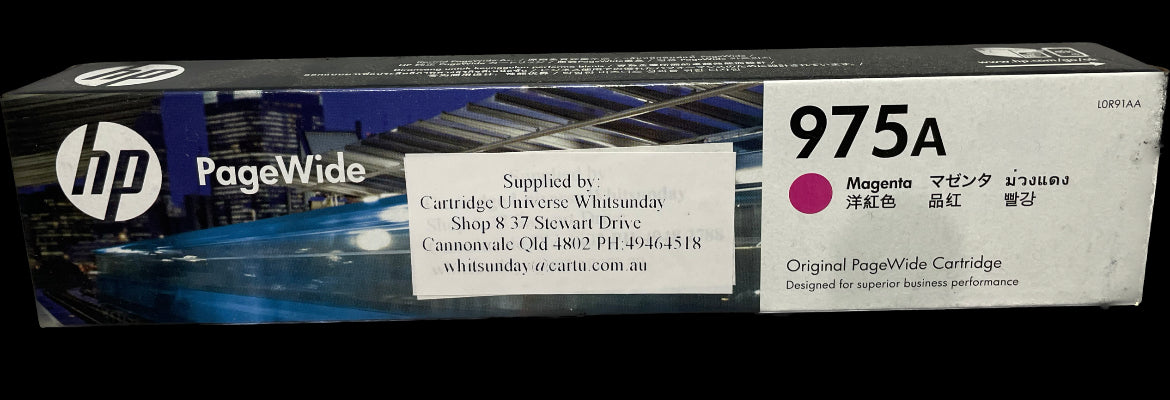 HP Pagewide 975 A Magenta (OEM) - Cartridge Universe Whitsundays