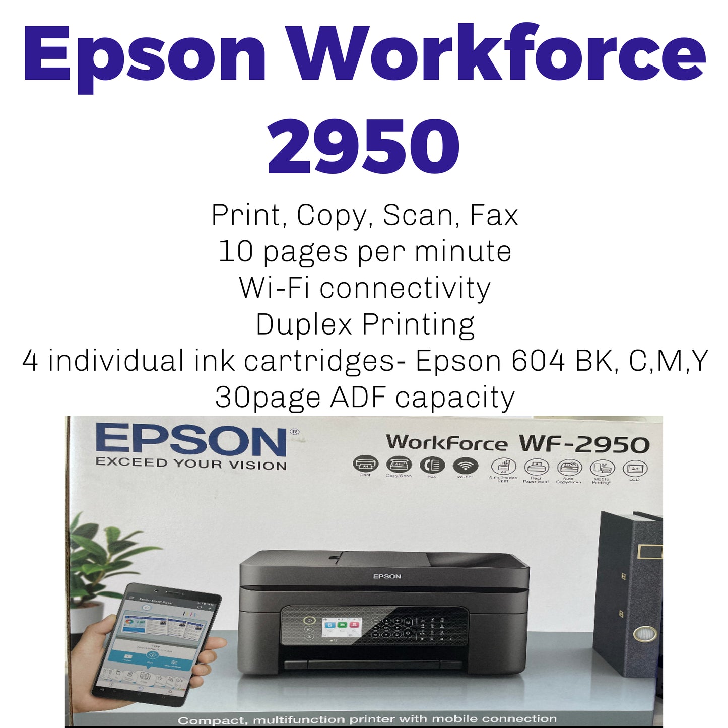 Epson Workforce 2950 Inkjet Multifunction Printer - Cartridge Universe Whitsundays