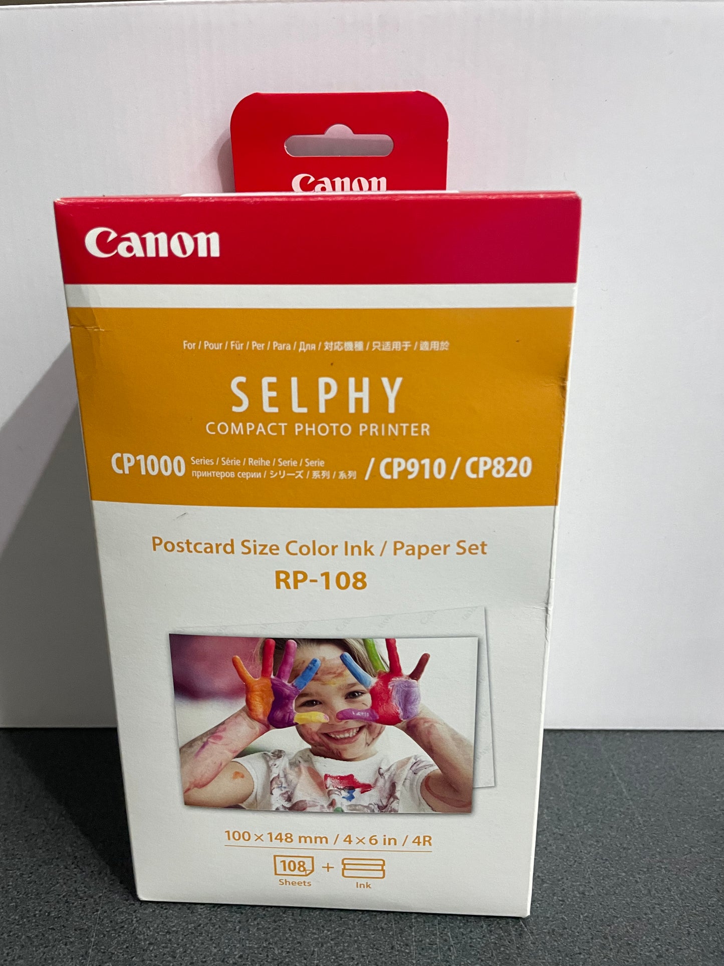 Canon Selphy RP-108 Ink & Paper Pack -108 Pages POSTCARD SIZE - Cartridge Universe Whitsundays