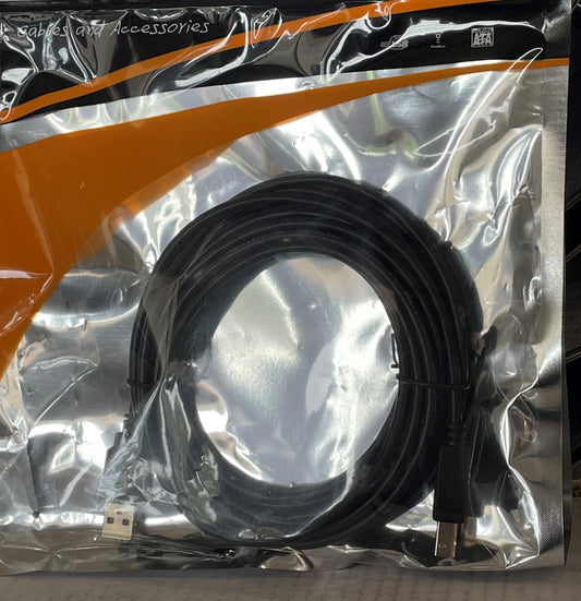 5m USB 2.0 A/B Cable - Cartridge Universe Whitsundays