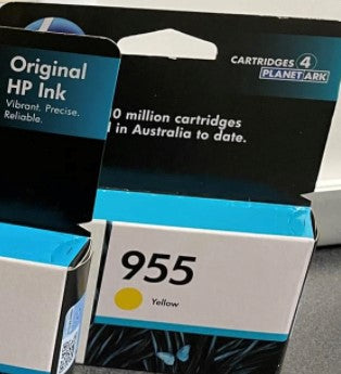 HP 955 Yellow Ink Cartridge OEM - Cartridge Universe Whitsundays