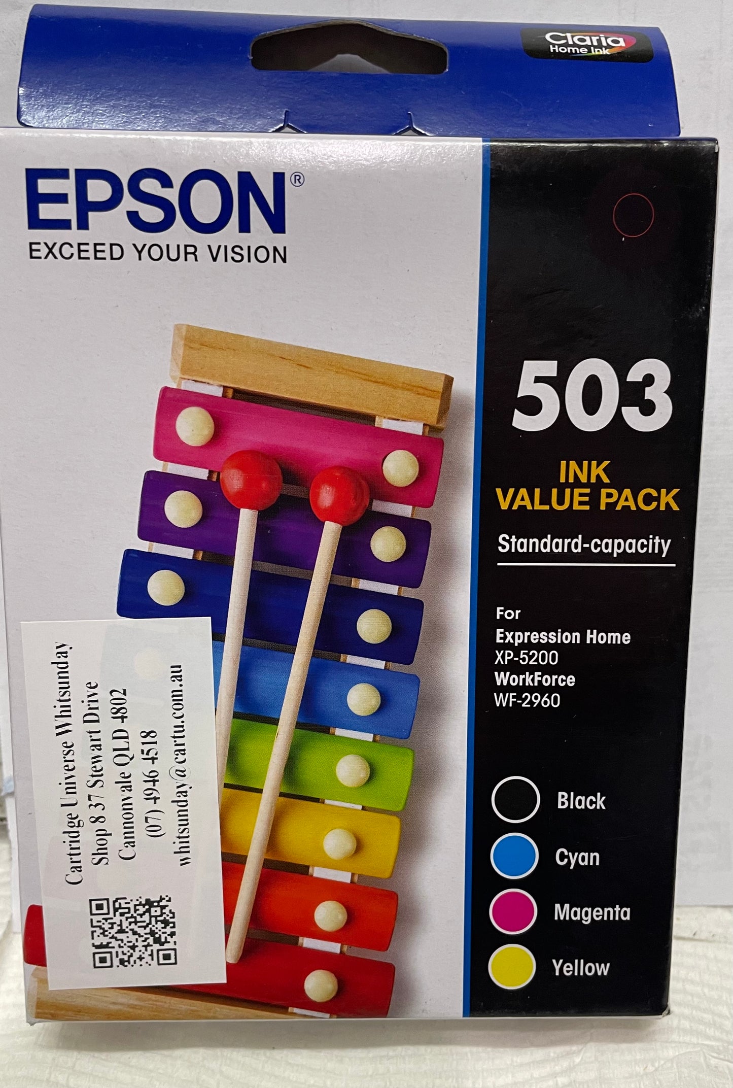 EPSON 503 4 INK VALUE PACK (OEM) - Cartridge Universe Whitsundays